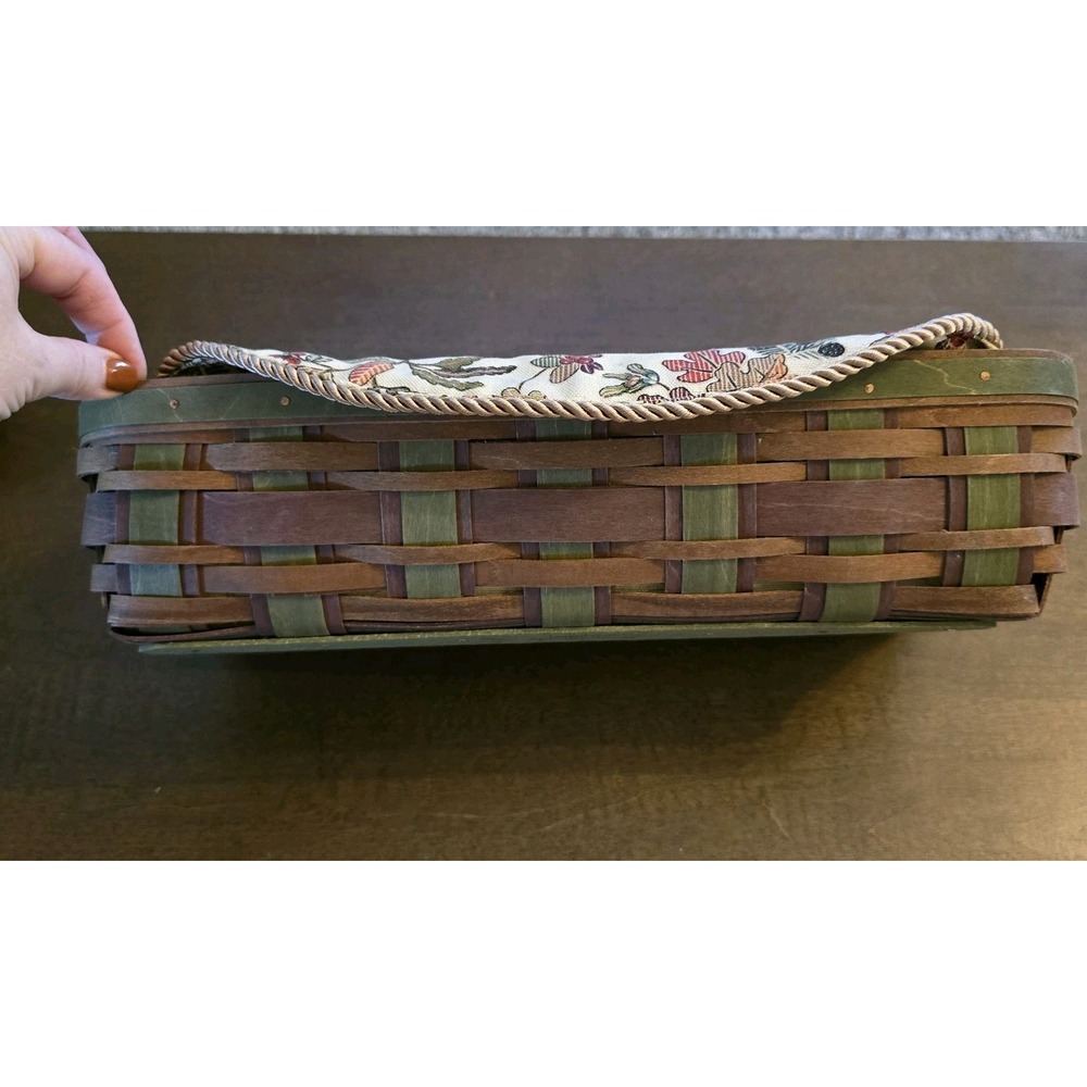 Longaberger 2008 Harvest Weave Bread‎ Basket Combo Autumn Path  FALL